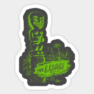 The Luau Restaurant Party Sticker